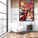 tableau toile one piece luffy charlotte katakuri 2