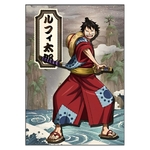 tableau toile one piece monkey luffy wano 3