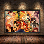 tableau toile one piece mugiwara cie 1