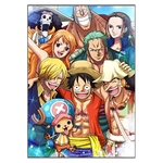 tableau toile tableau mugiwara happy 3