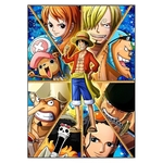 tableau toile one piece mugiwara post ellipse 3