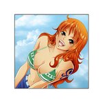 tableau toile one piece nami blue sky 3