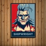 tableau toile one piece portrait franky 1