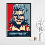 tableau toile one piece portrait franky 2