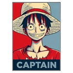 tableau toile one piece portrait luffy 3