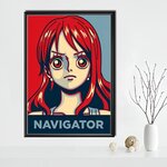 tableau toile one piece portrait nami 2