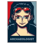 tableau toile one piece portrait robin 3
