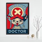 tableau toile one piece portrait chopper 2