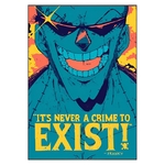 tableau toile one piece quote franky 3