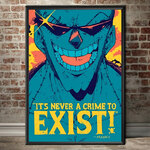 tableau toile one piece quote franky 1