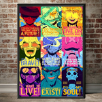 tableau toile one piece quote mugiwara 1