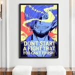 tableau toile one piece quote vinsmoke sanji 2