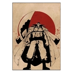 tableau toile one piece red point barbe blanche 3