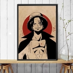 tableau toile one piece red point shanks 2