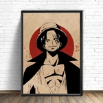 tableau toile one piece red point shanks 1