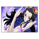 tableau toile one piece nico robin flower 3