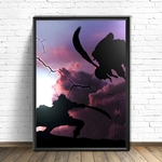 tableau toile one piece roger newgate shadows 1