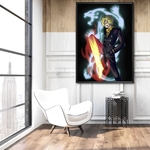 tableau toile one piece vinsmoke sanji tiger 2