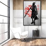 tableau toile one piece shadows trafalgar law 2