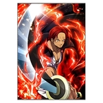 tableau toile one piece shanks roux fire griffon 3