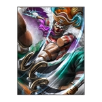 tableau toile one piece shichibukai baggy 3