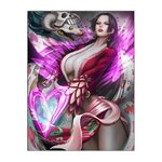 tableau toile one piece shichibukai hancock 3
