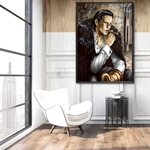 tableau toile one piece sir crocodile 2