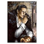 tableau toile one piece sir crocodile 3