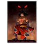 tableau toile one piece luffy snakeman wano 3
