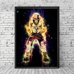 tableau toile one piece sparks portgas ace 1