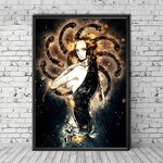 tableau toile one piece sparks boa hancock 1