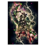 tableau toile one piece sparks eustass kid 3