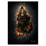 tableau toile one piece sparks roronoa zoro 3