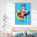 tableau toile one piece franky tiny wano 2