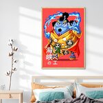 tableau toile one piece jinbe tny wano 2