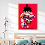 tableau toile one piece monkey luffy tiny wano 2