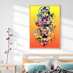 tableau toile one piece mugiwara tiny wano 2