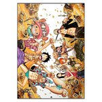 tableau toile one piece mugiwara treasure 3