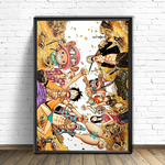 tableau toile one piece mugiwara treasure 1