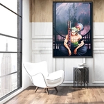 tableau toile one piece zoro chopper 2