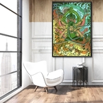 tableau toile one piece roronoa zoro bouddha 2
