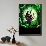 tableau toile one piece roronoa zoro cloud 2