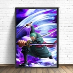 tableau toile one piece roronoa zoro tornado 1