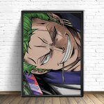 tableau toile one piece roronoa zoro wano kuni 1