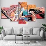 tableau one piece luffy yamato momonosuke 2