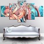 tableau toile one piece 5 parties princesse sirene shirahoshi 1