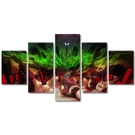 tableau toile one piece 5 parties brook soulking 3