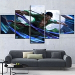 tableau toile one piece 5 parties roronoa zoro 2