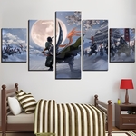 tableau toile one piece 5 parties roronoa zoro japon 1
