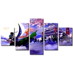 tableau toile one piece 5 parties roronoa zoro japon 3